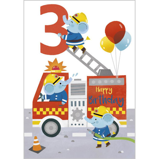 Picture of 3 HAPPY BIRTHDAY CARD